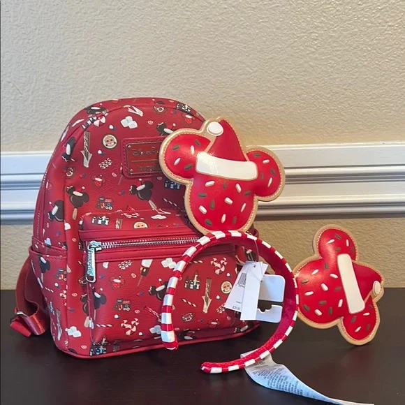 Loungefly | Bags | Nwot Loungefly Disney Parks 22 Christmas 